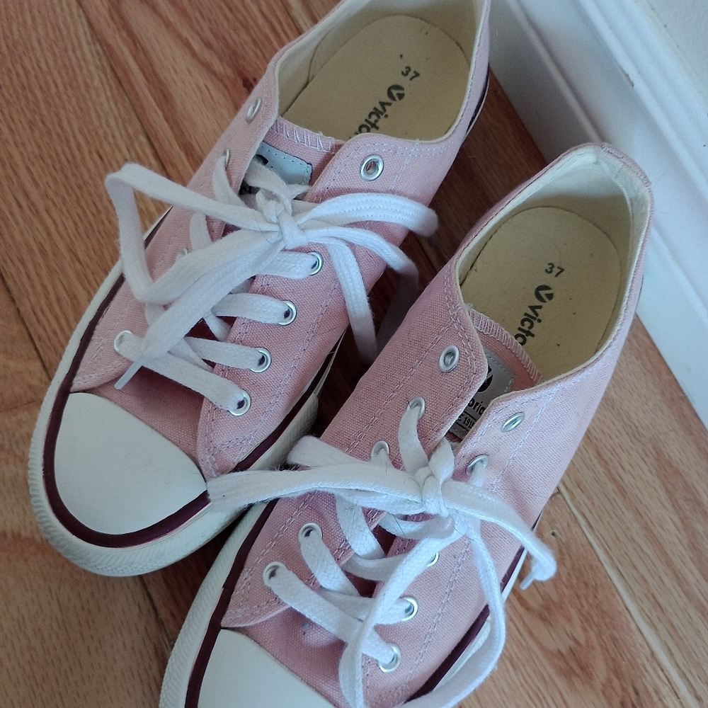 37 Victoria High Sole Shoe Pink 🩷
